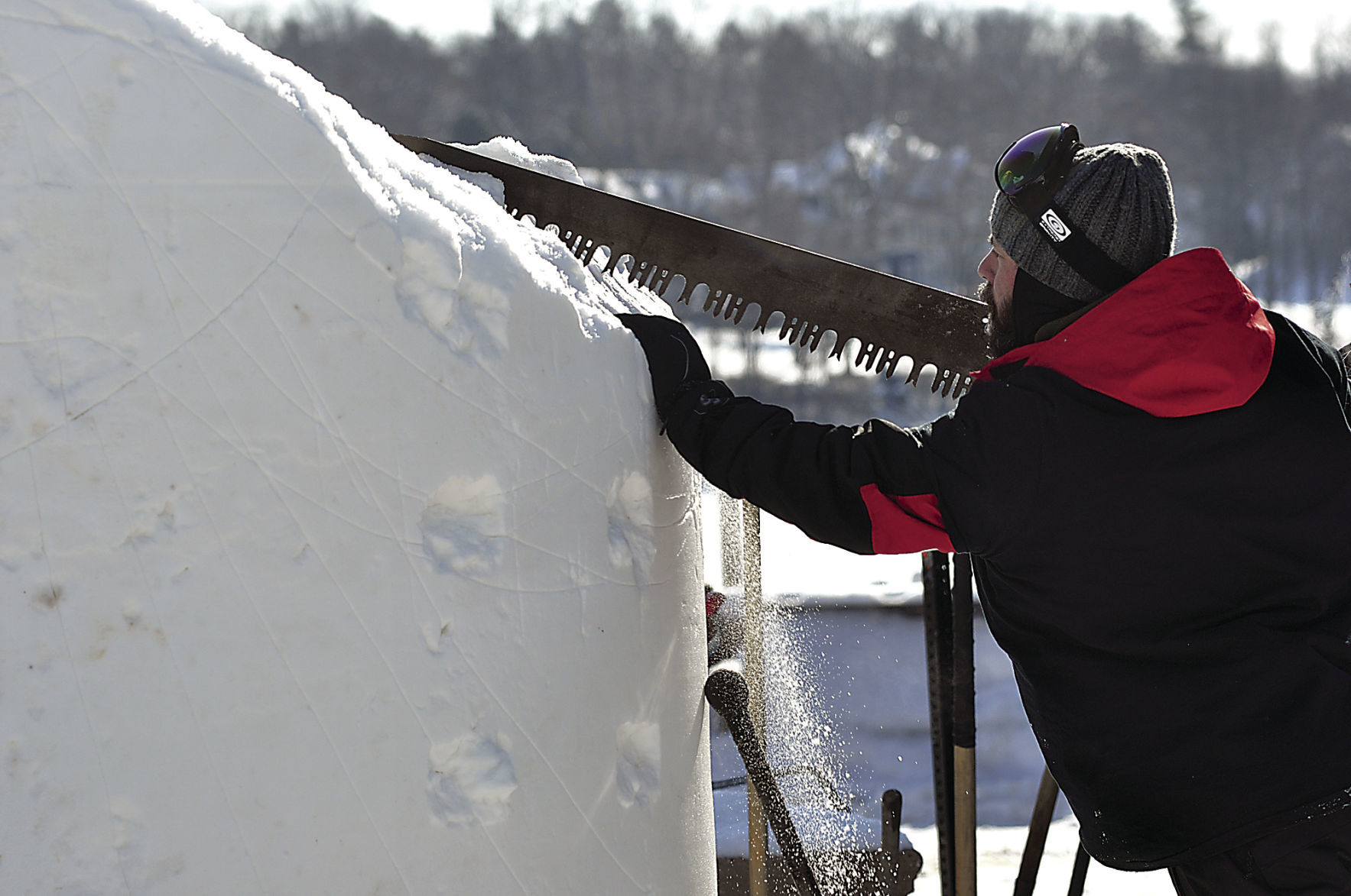 Snow Sculpting 12